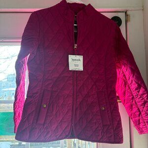 Pink Quilted LandsEnd Kids Jacket